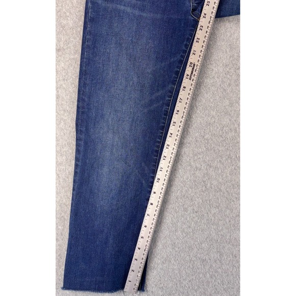 Madewell Cali Demi Boot Blue Jeans Women Size 27 High Rise Denim Stretch Capsule - Picture 14 of 15